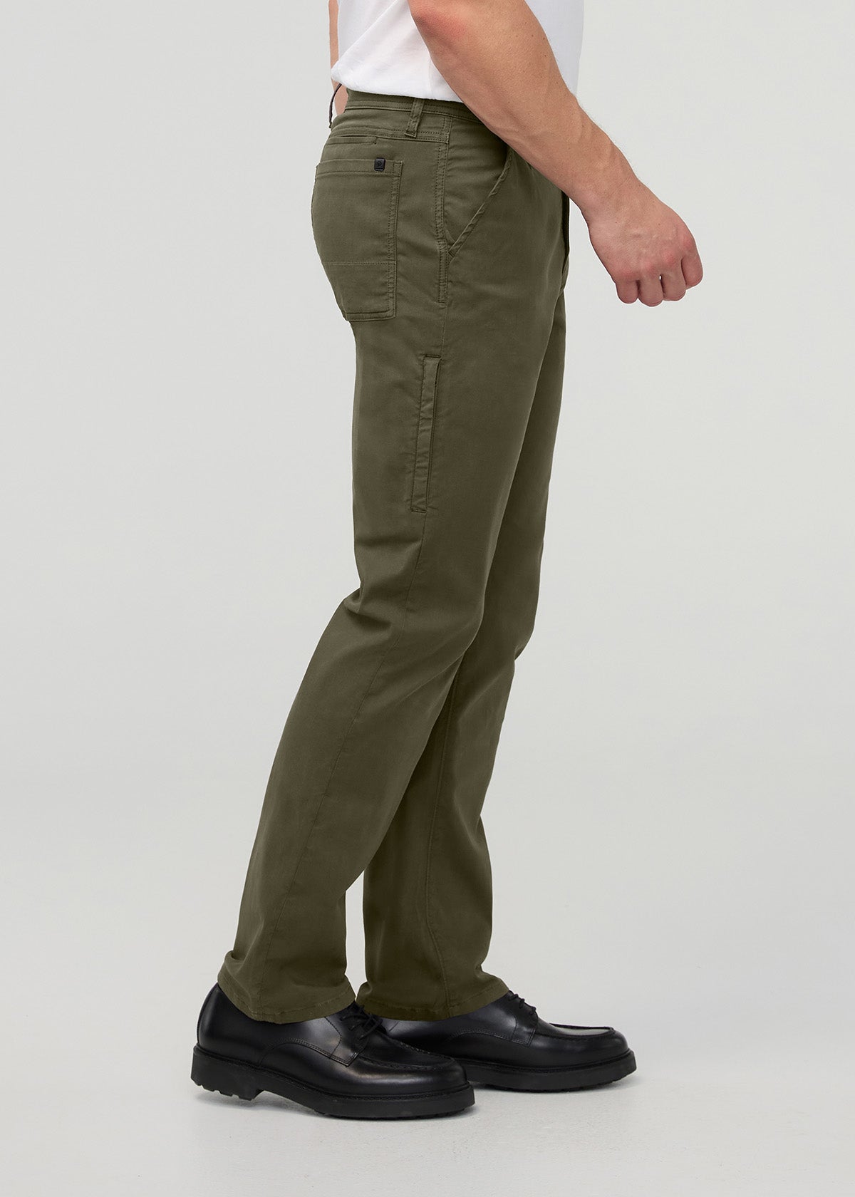 Men's Loden Green Traveller Pant side