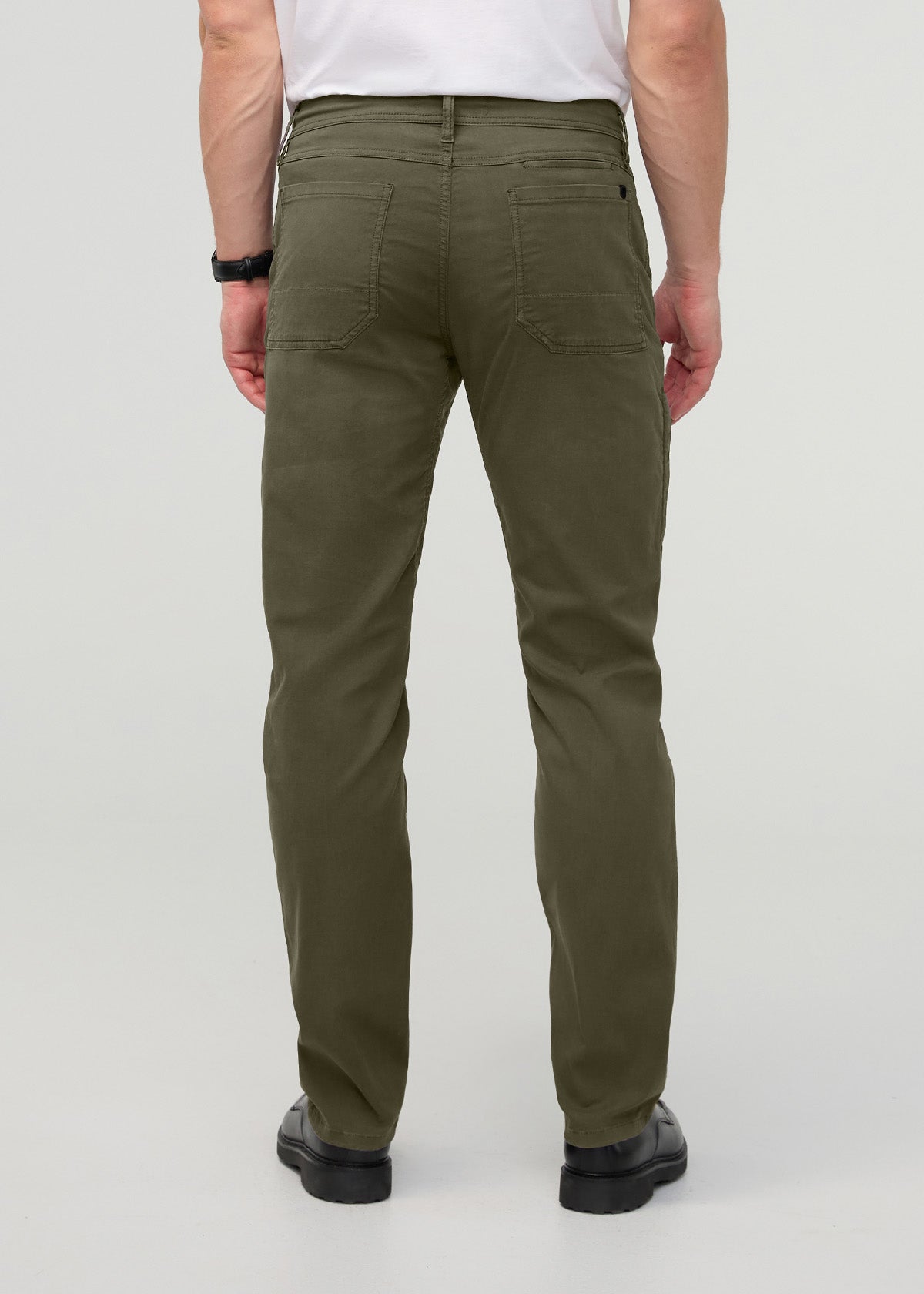 Men's Loden Green Traveller Pant back 