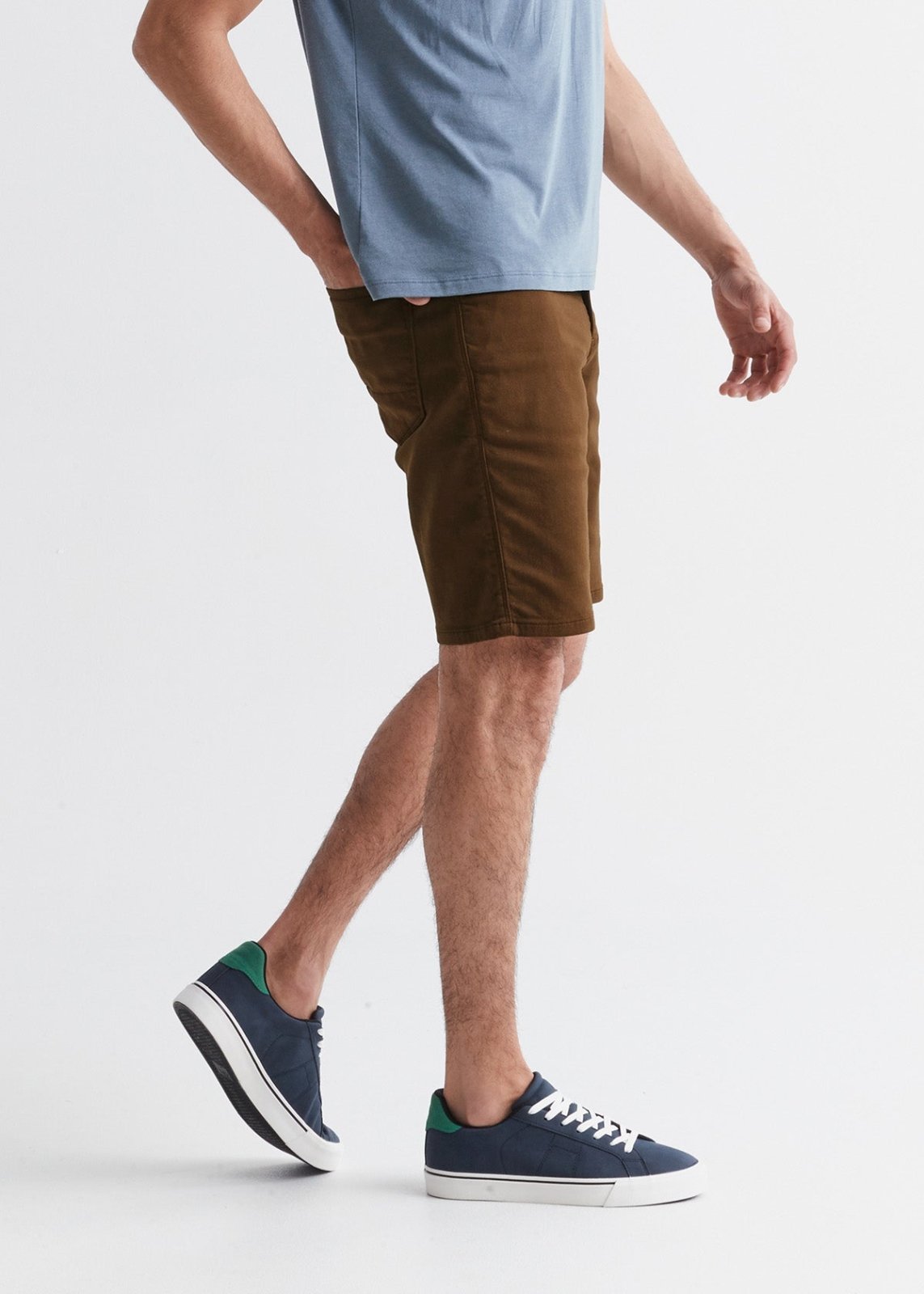 Men's Golden Slim Fit Performance Short Side