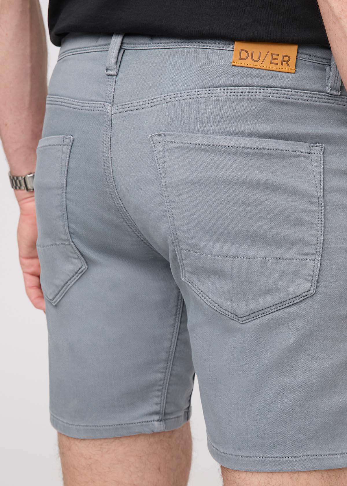 Men's River Slim Fit Performance Short back pocket