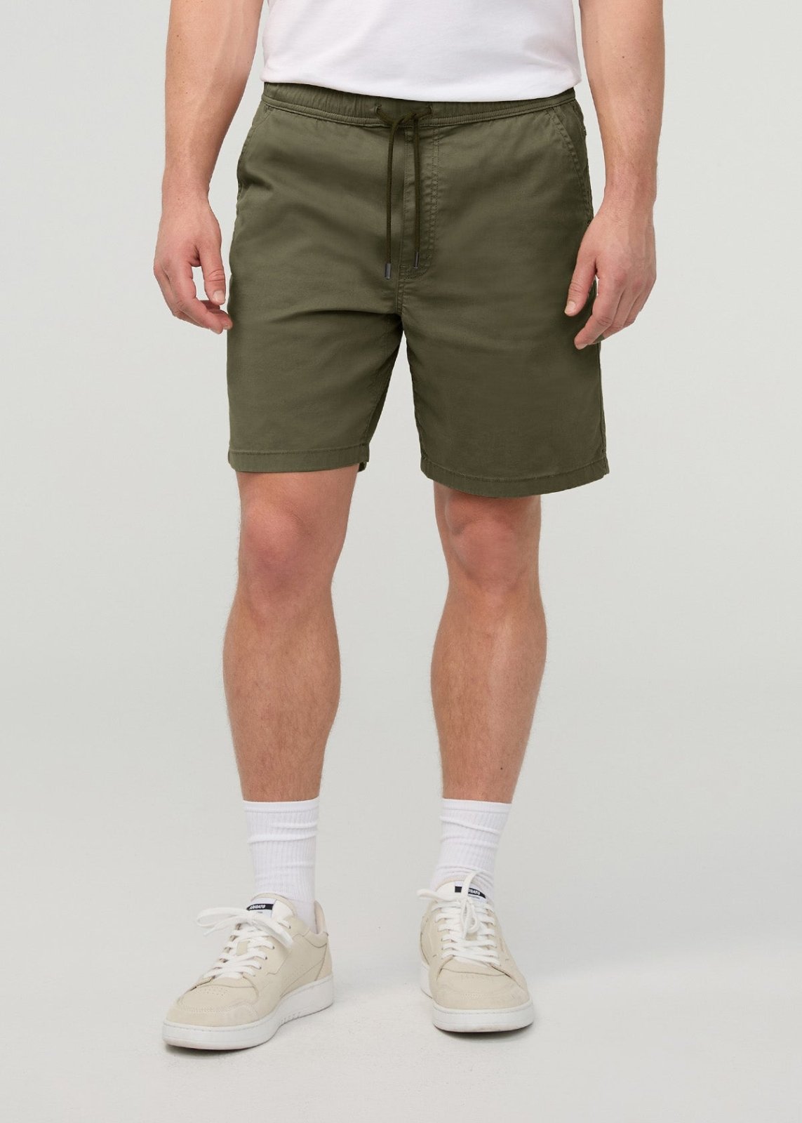 Men’s Loden Green Stretch Travel Shorts front