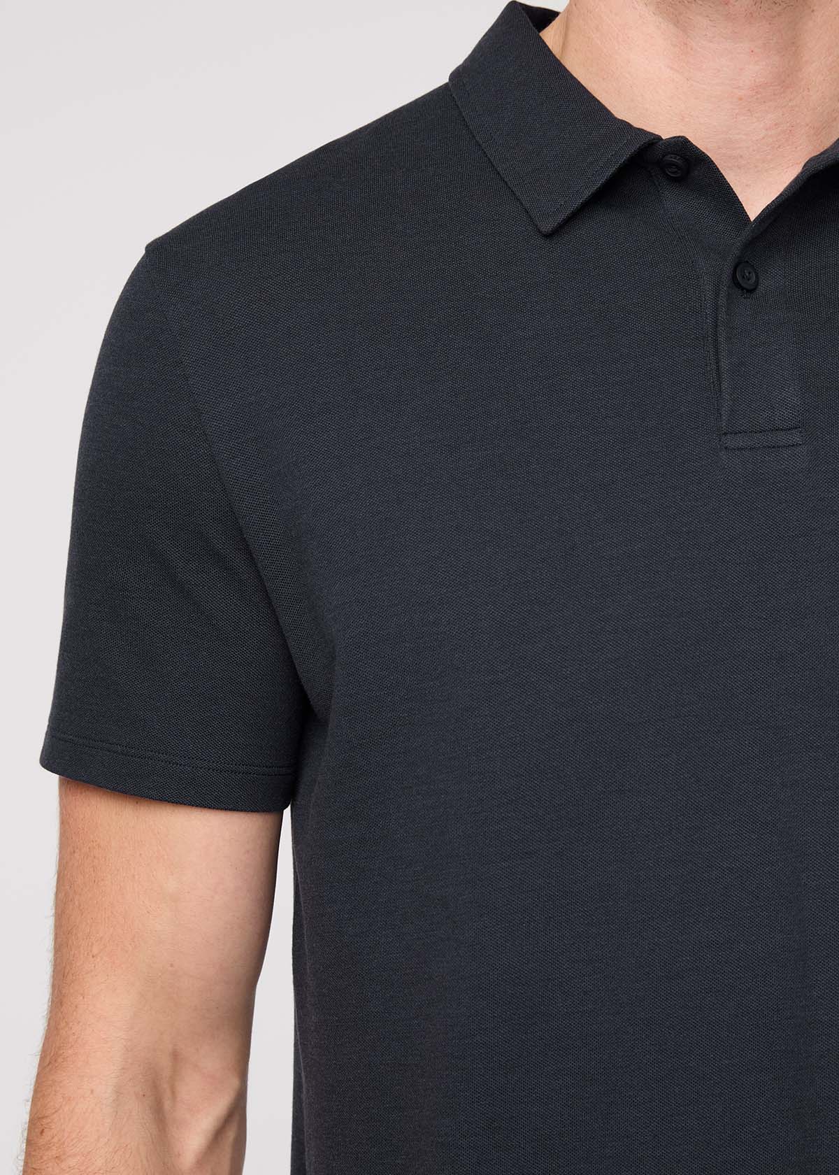 Men's Breathable Navy Polo