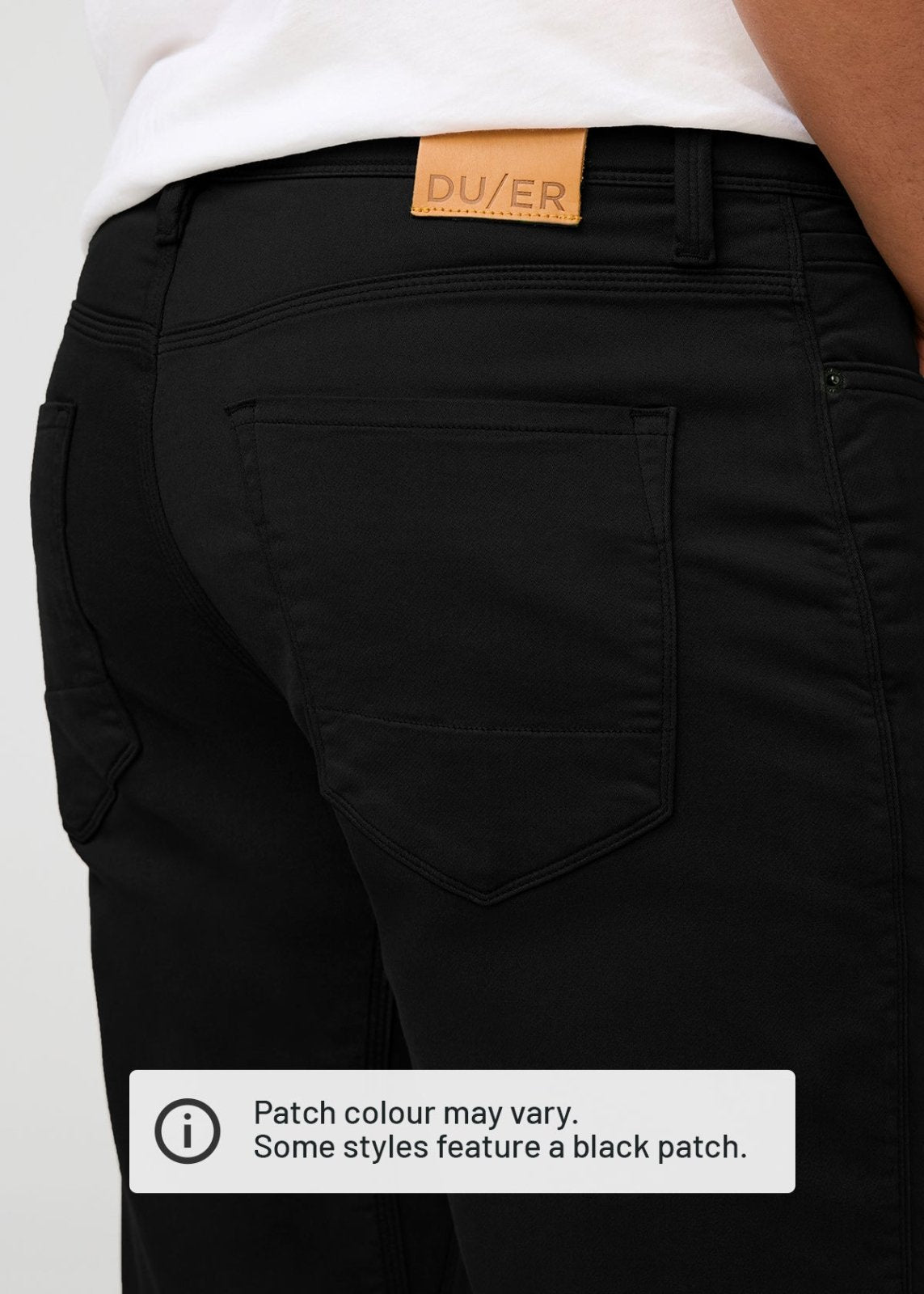 No Sweat Relaxed Taper - Black