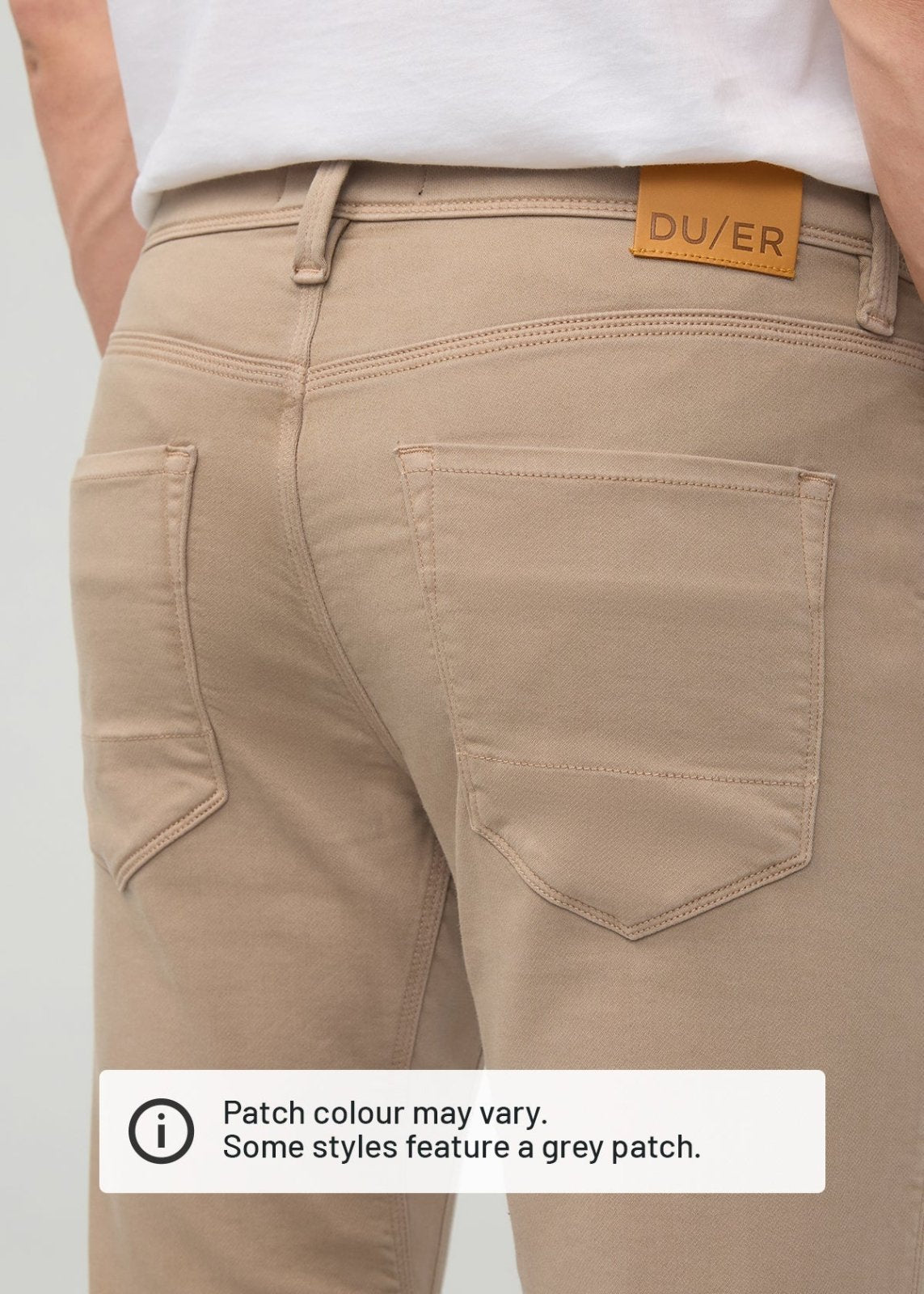 No Sweat Slim Straight - Desert Khaki