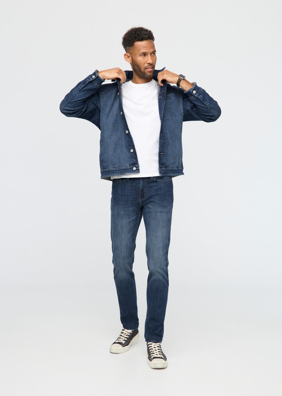mens dress denim jeans DUER Men's Performance Denim Slim