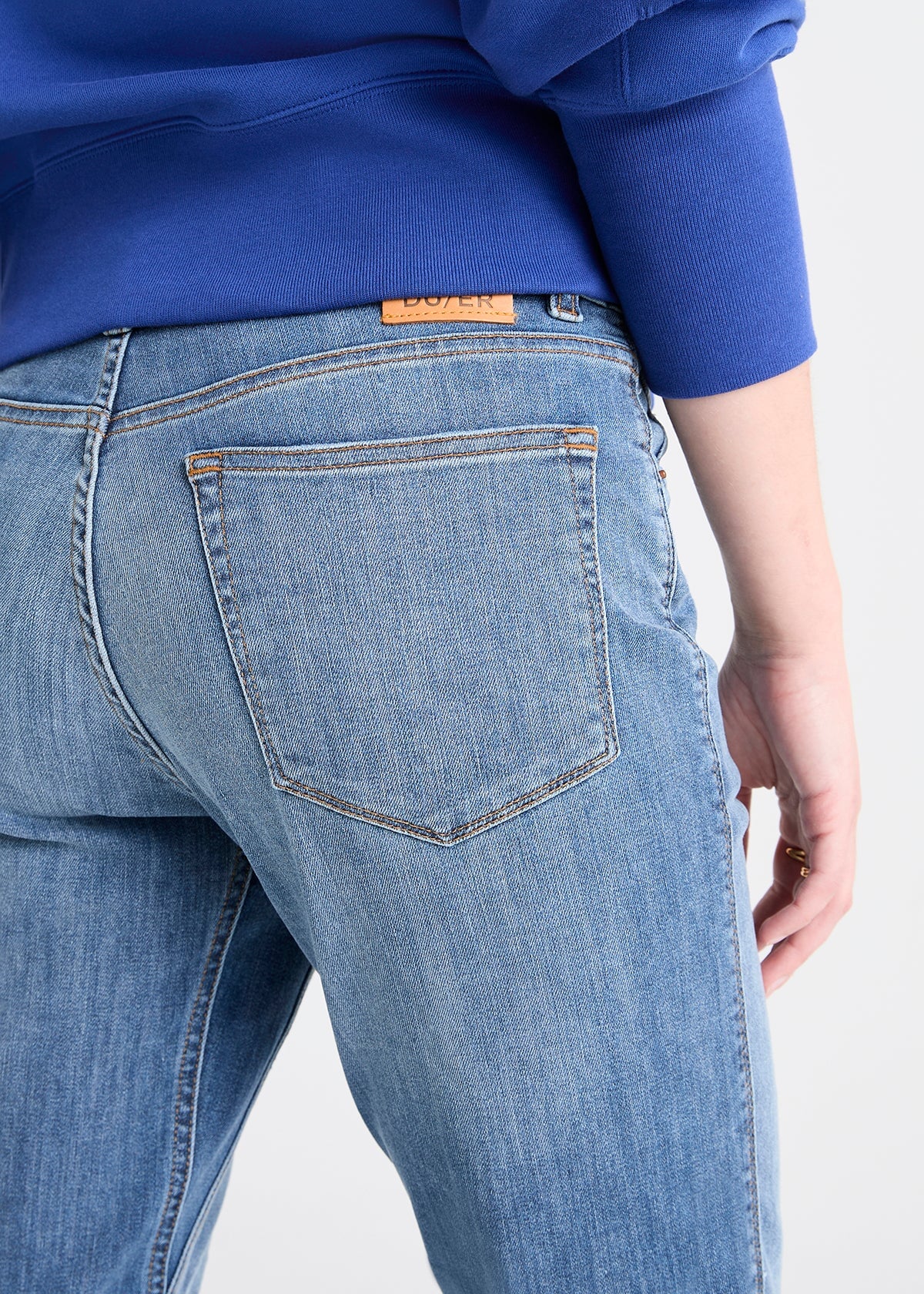 udslettelse skrige Fremmedgørelse Women's Relaxed Fit Stone Wash Stretch Jeans – DUER