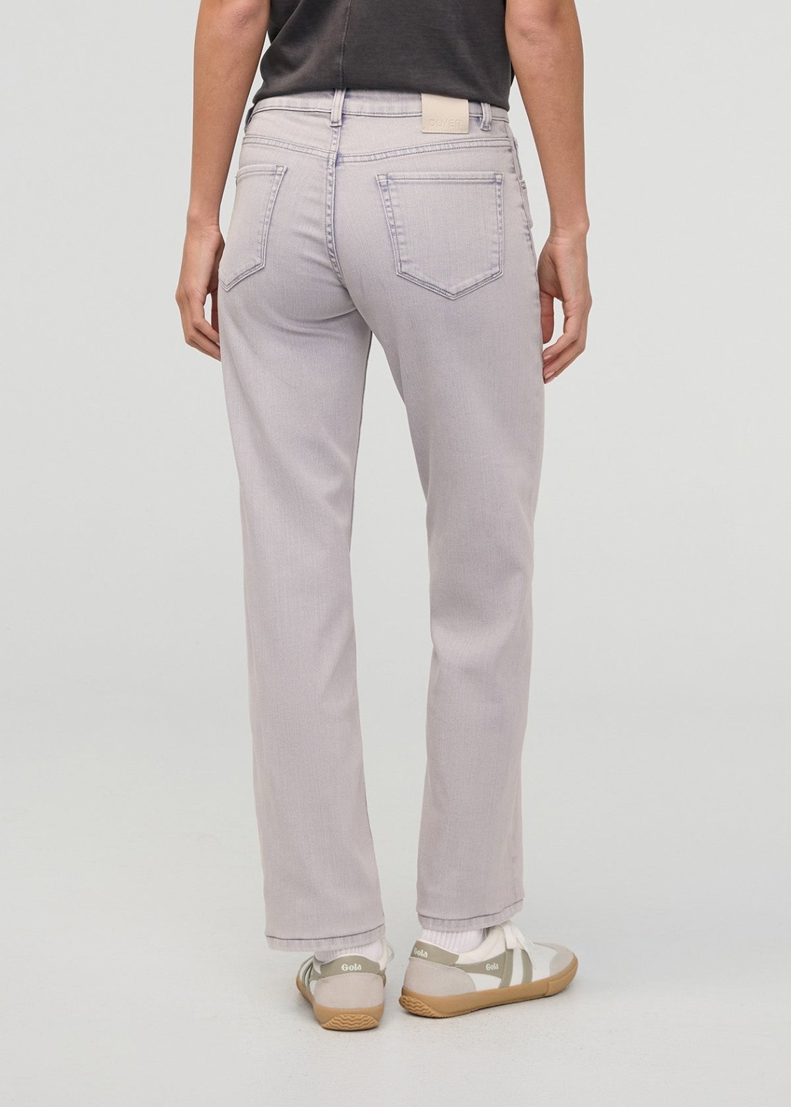 Performance Denim Mid Rise Straight - Quartz Fade