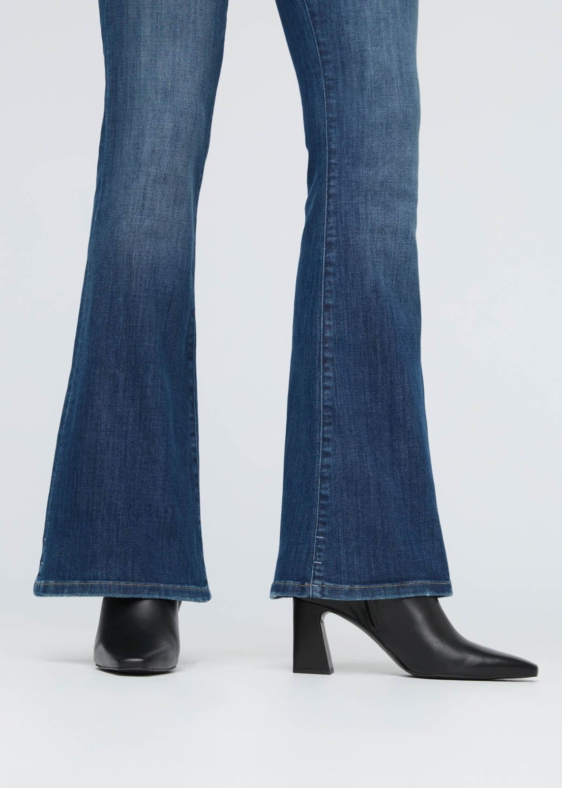 Women's High Rise Flare Jean - Main Image
