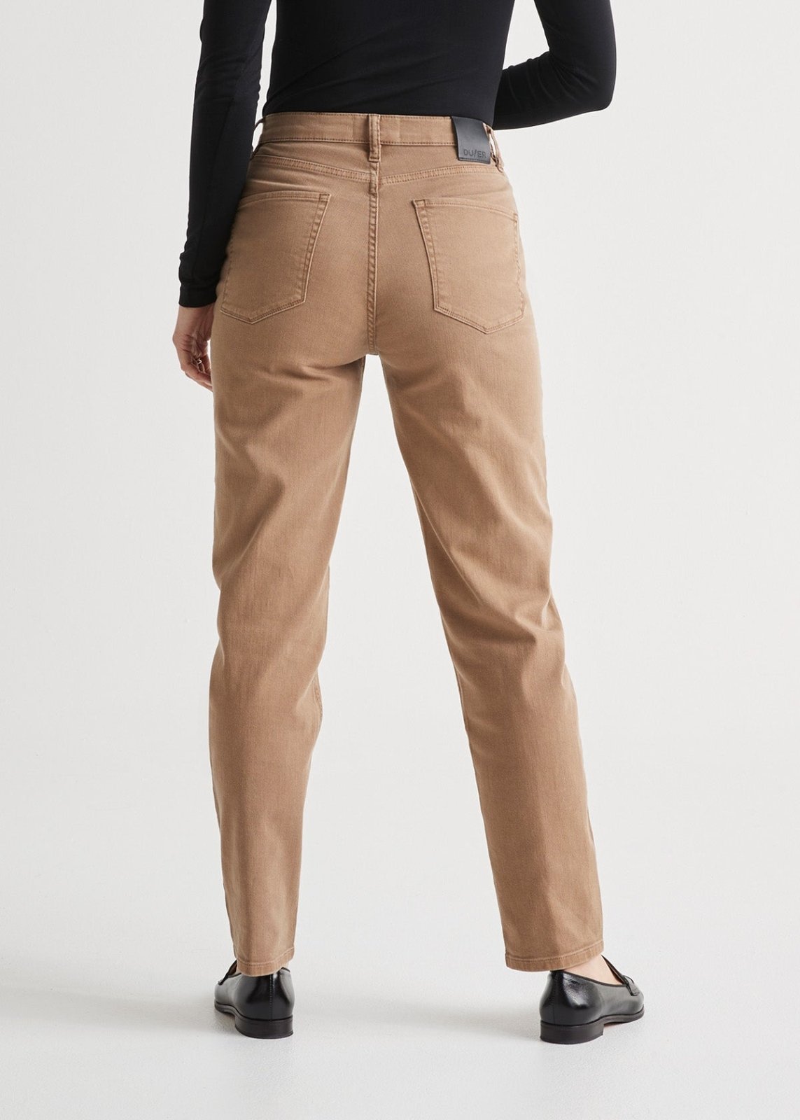 Women's Wood Smoke Coloured High Rise 90s Jean Back