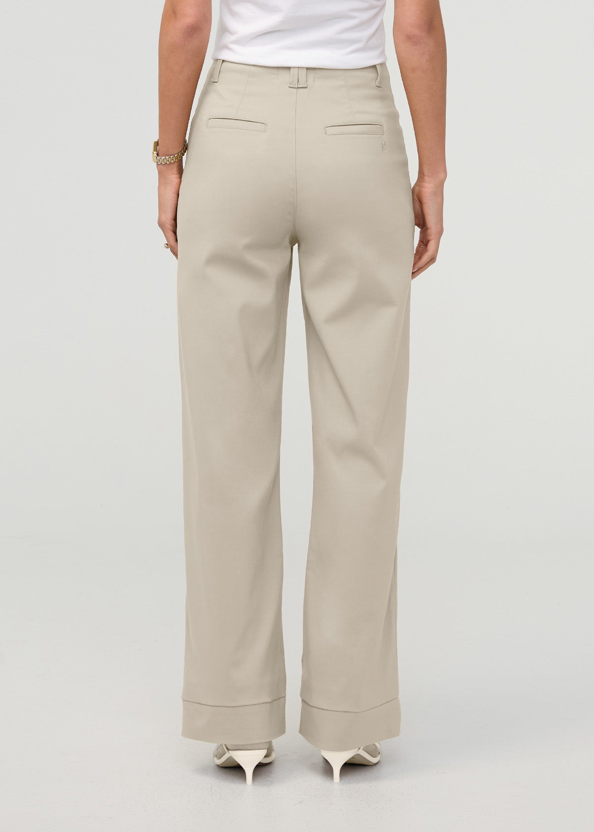 NuStretch High Rise Trouser - Sandstone