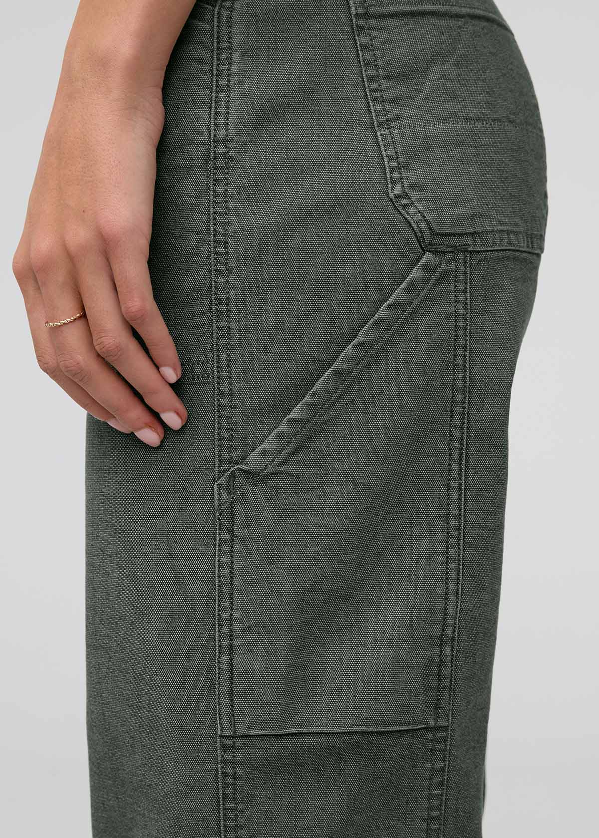 Women's Black Spruce Stretch Canvas Utility Pants