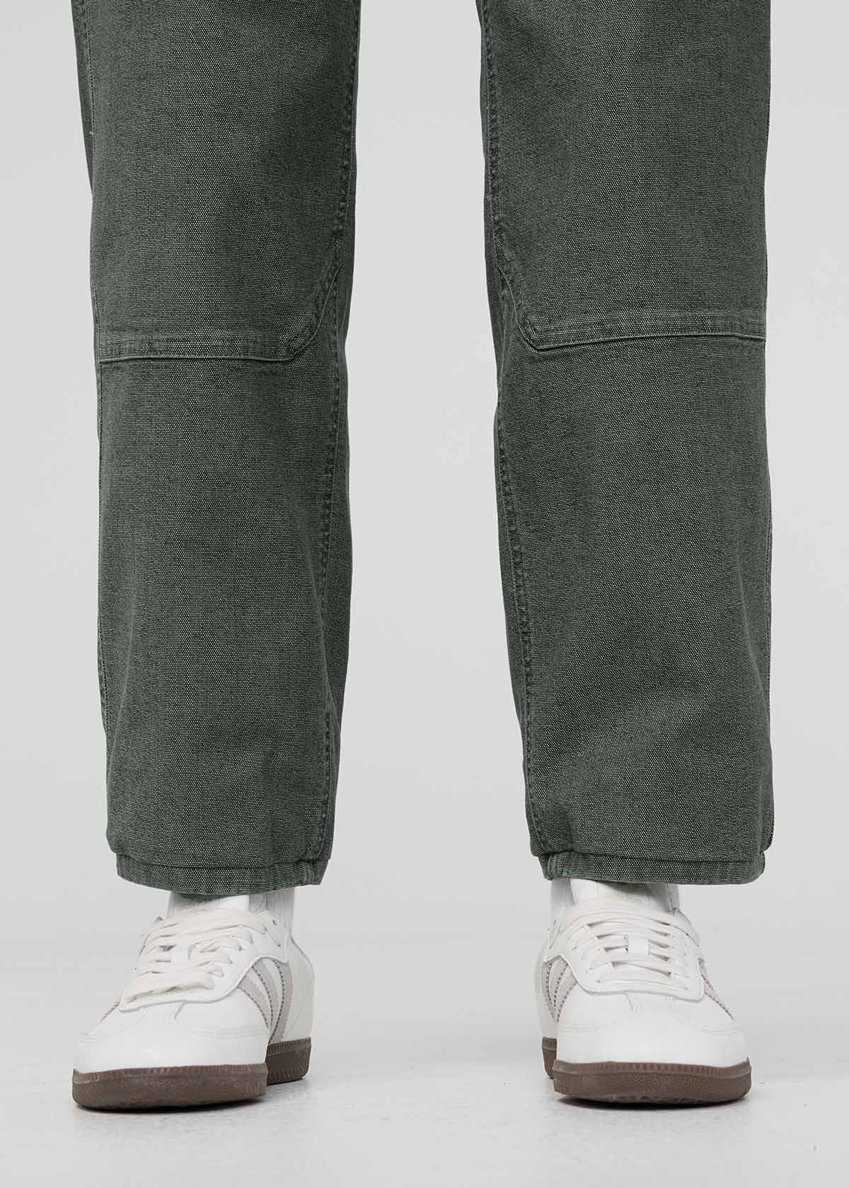 Women's Black Spruce Stretch Canvas Utility Pants ankle