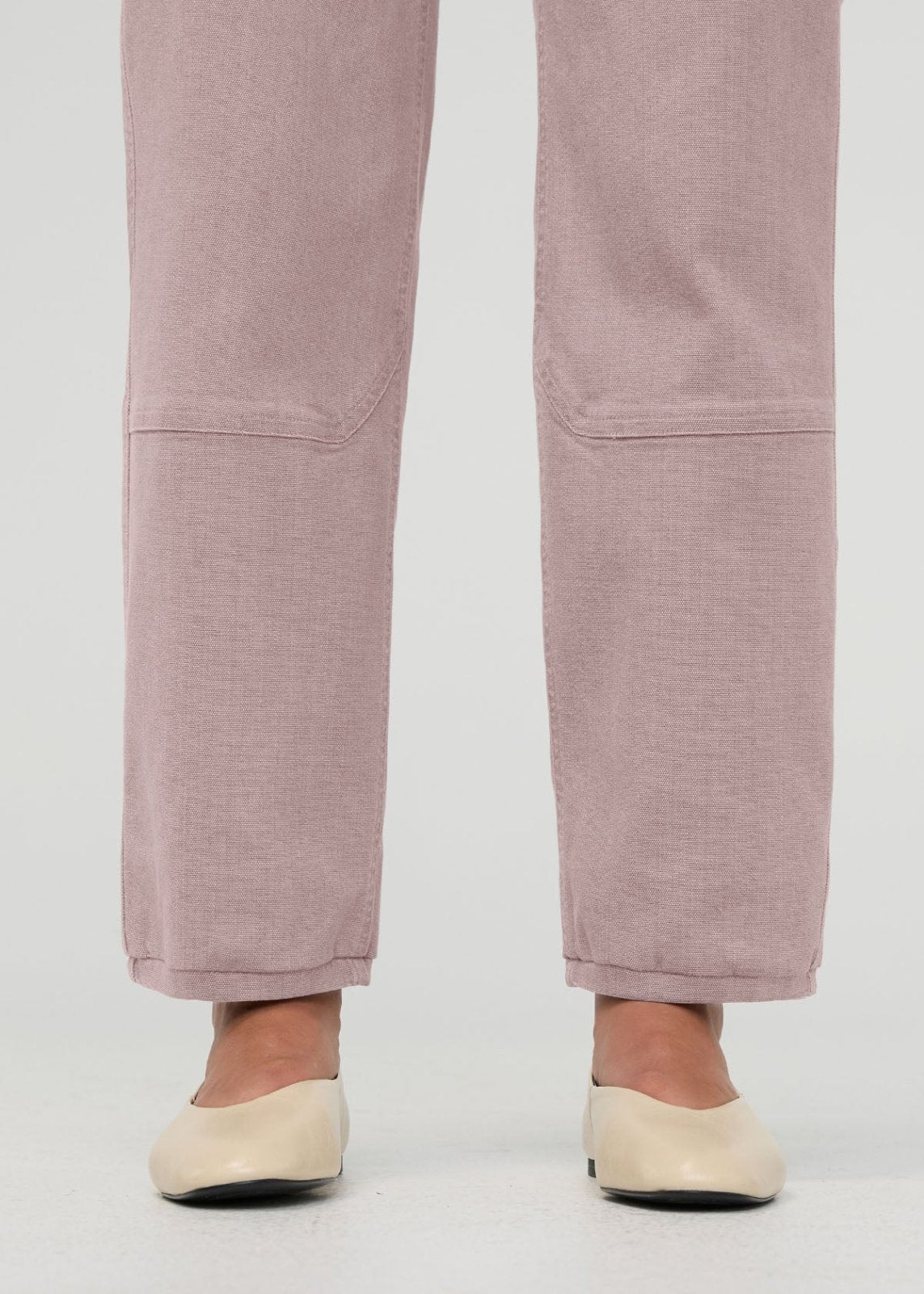 Women's Stretch Canvas Chalk Utility Pants Cuff