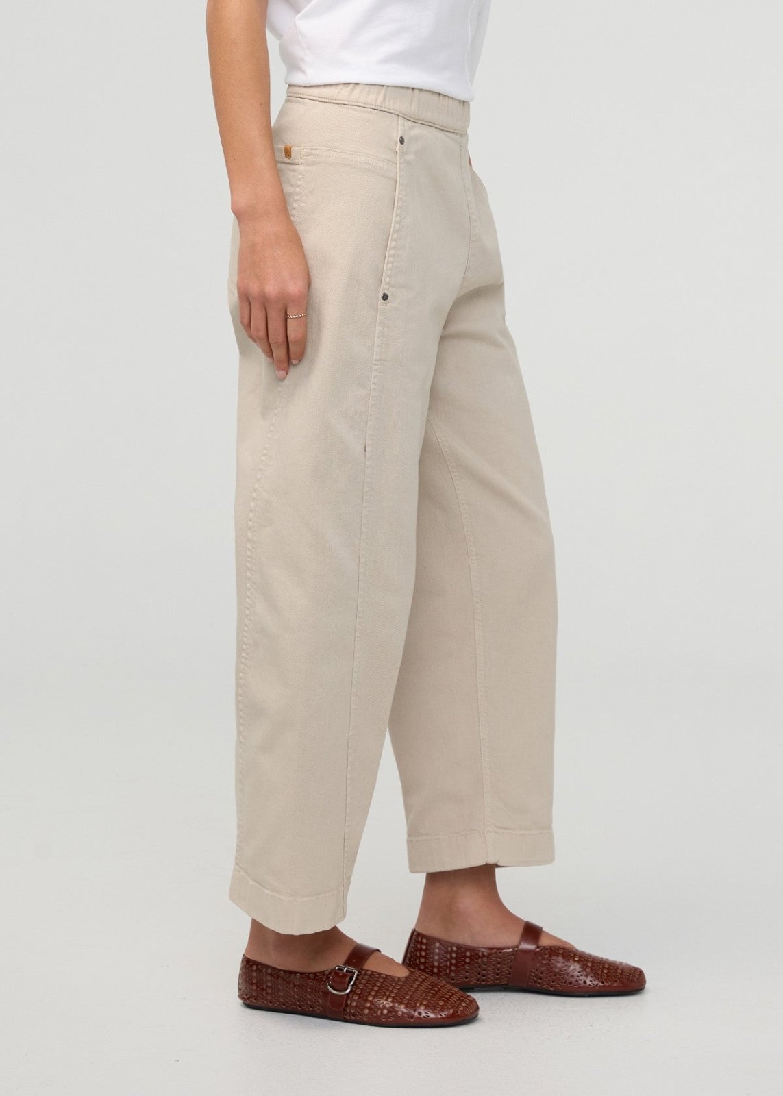Women's Sandstone Barrel Pull On Pant side 