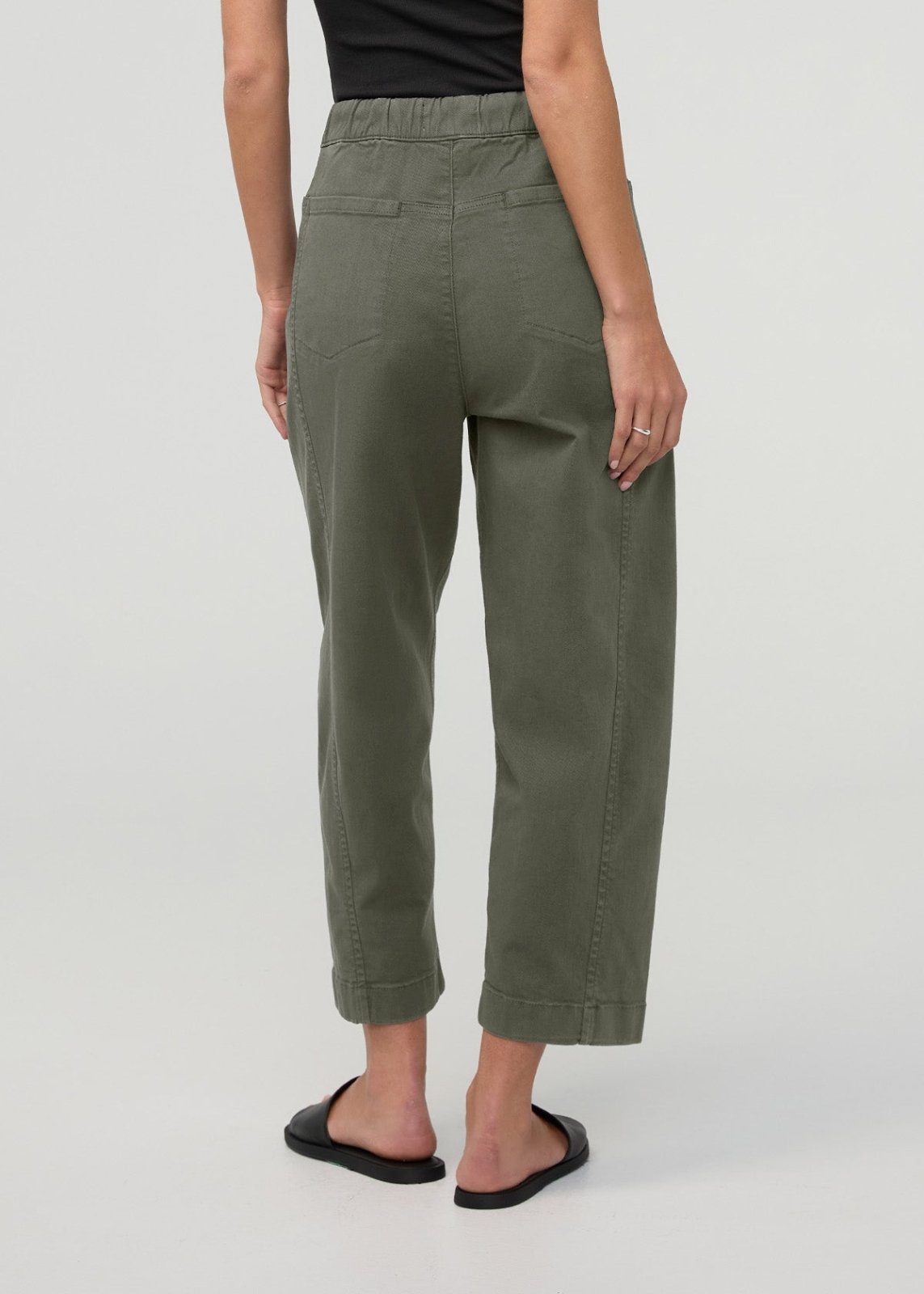 Women's Thyme Barrel Pull On Pant back 