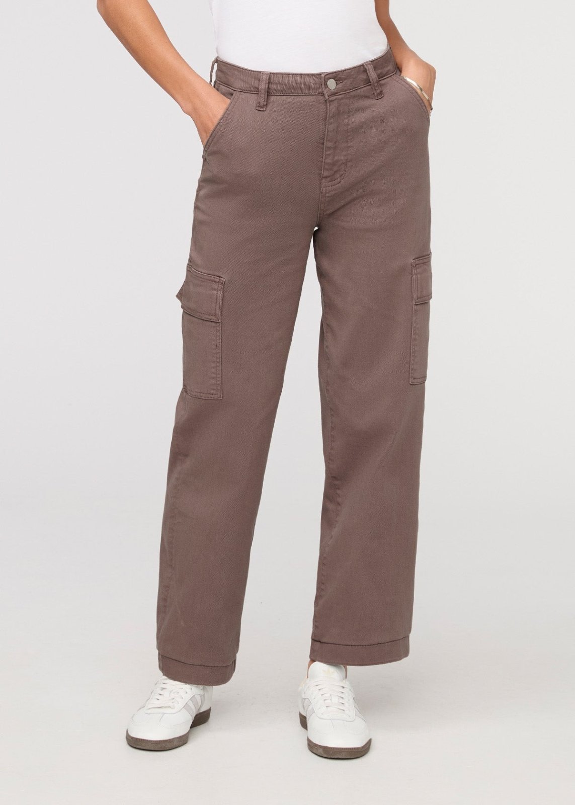 Women's Claystone Twill Cargo Pants Front