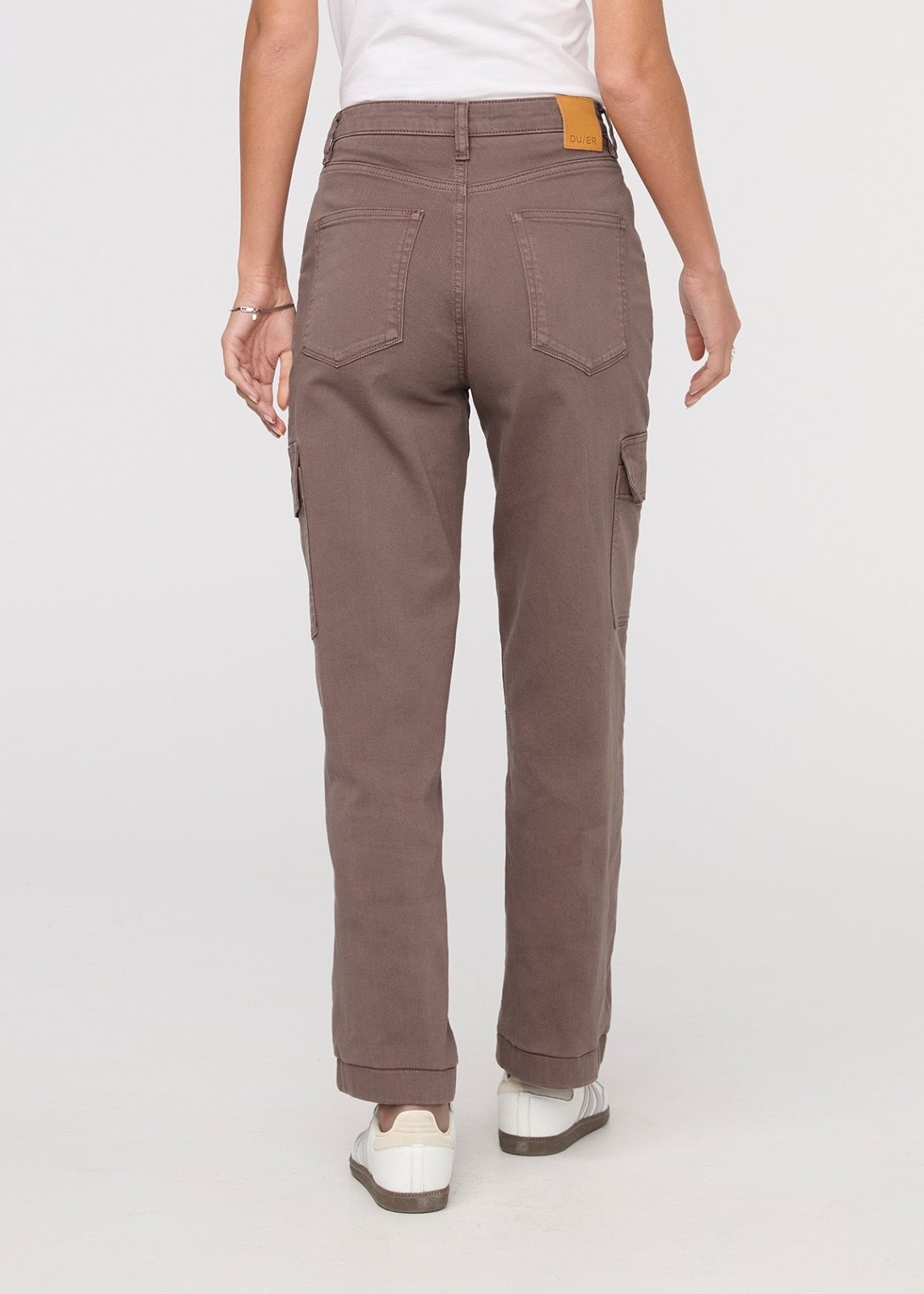 Women's Claystone Twill Cargo Pants Back
