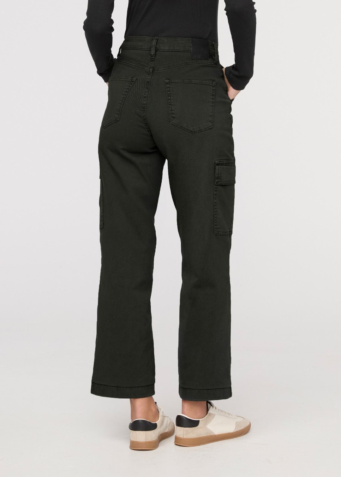 PEAK■WOMEN Light 起毛 cargo straight pants ■送料込 Women's Twill Cargo Pants
