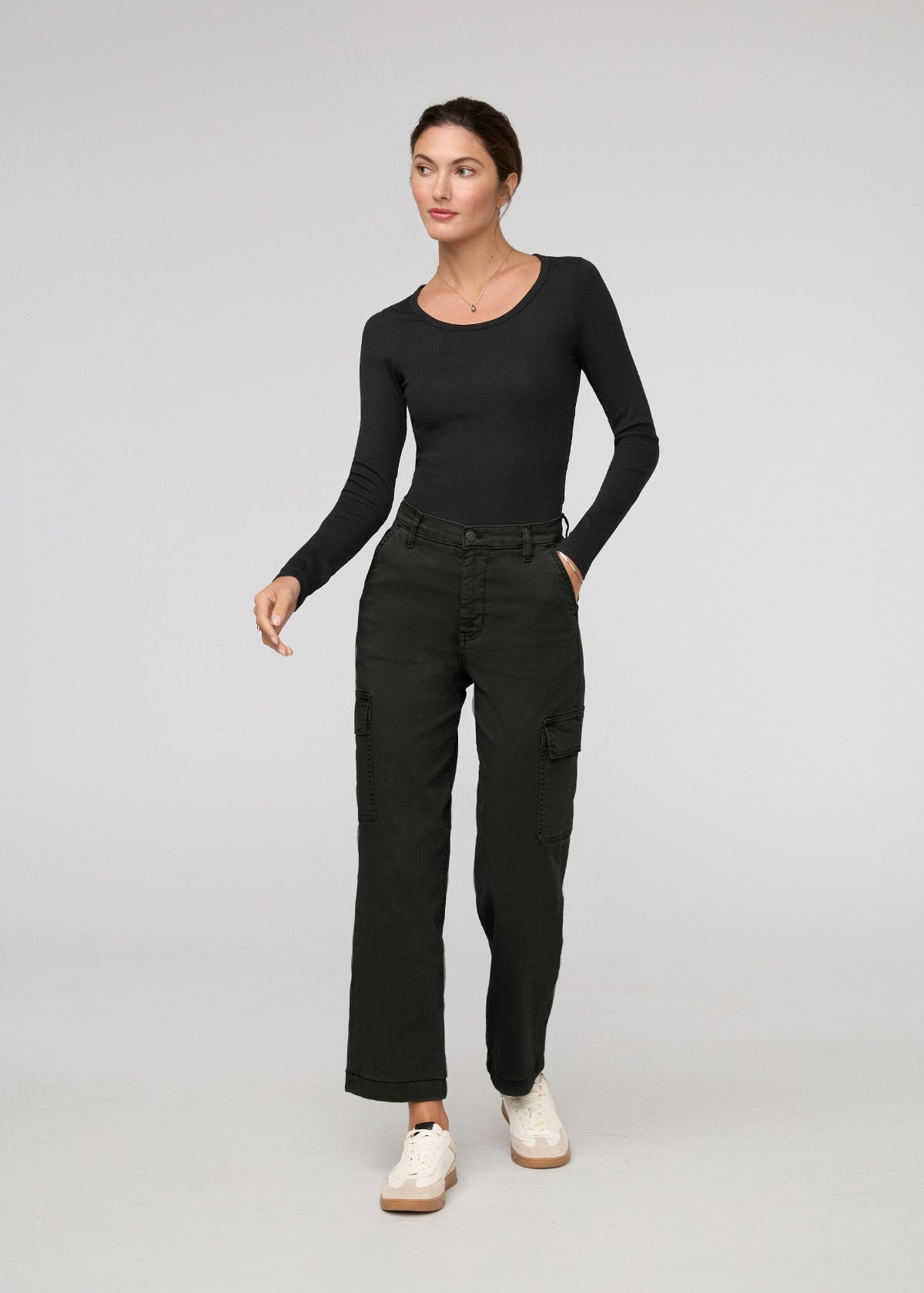 Women's Twill Cargo Pants