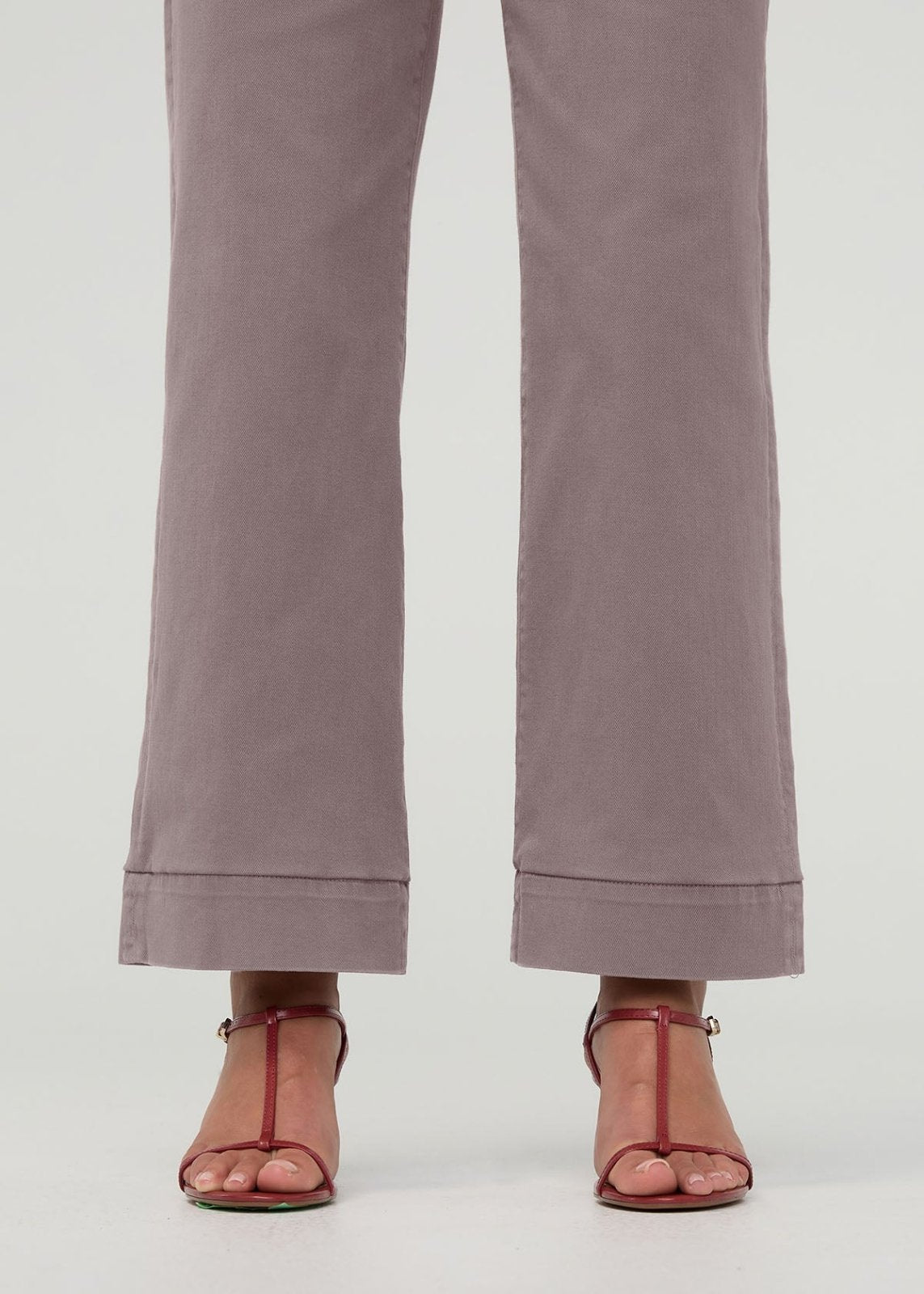 Women's Hazy Mauve High Rise Trouser Ankle