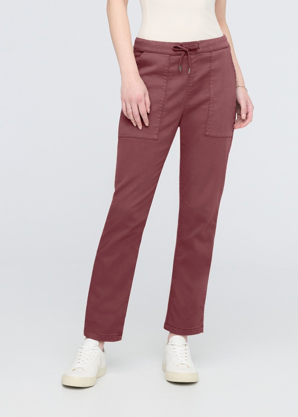 Women's Red Clay Harbour Sweatpants Front