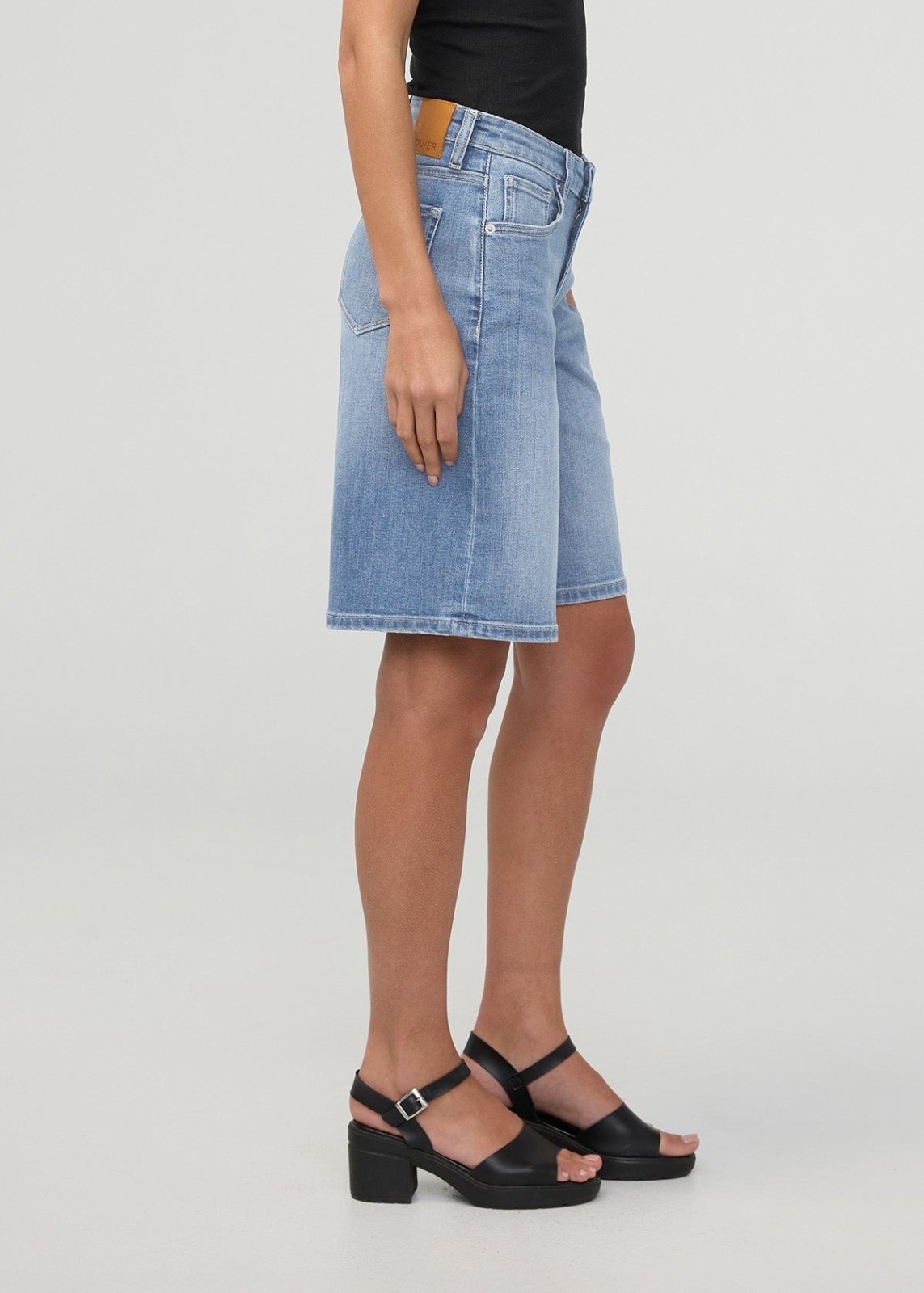 Women's Vintage Seaside High Rise Denim Shorts side