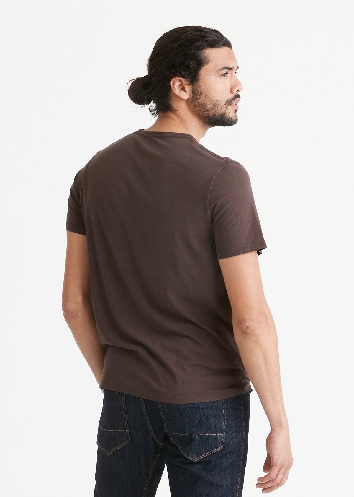 mens seal soft lightweight t-shirt back