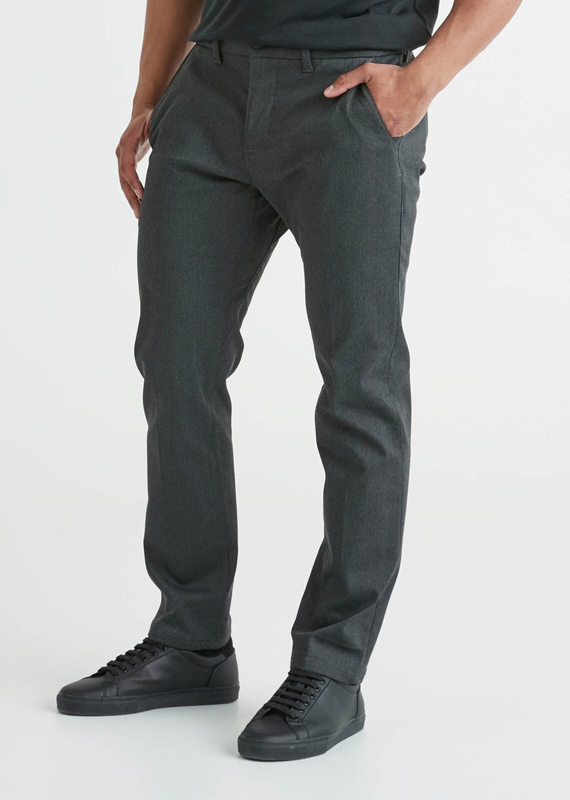 Smart Stretch Pant Relaxed Taper - Charcoal Heather