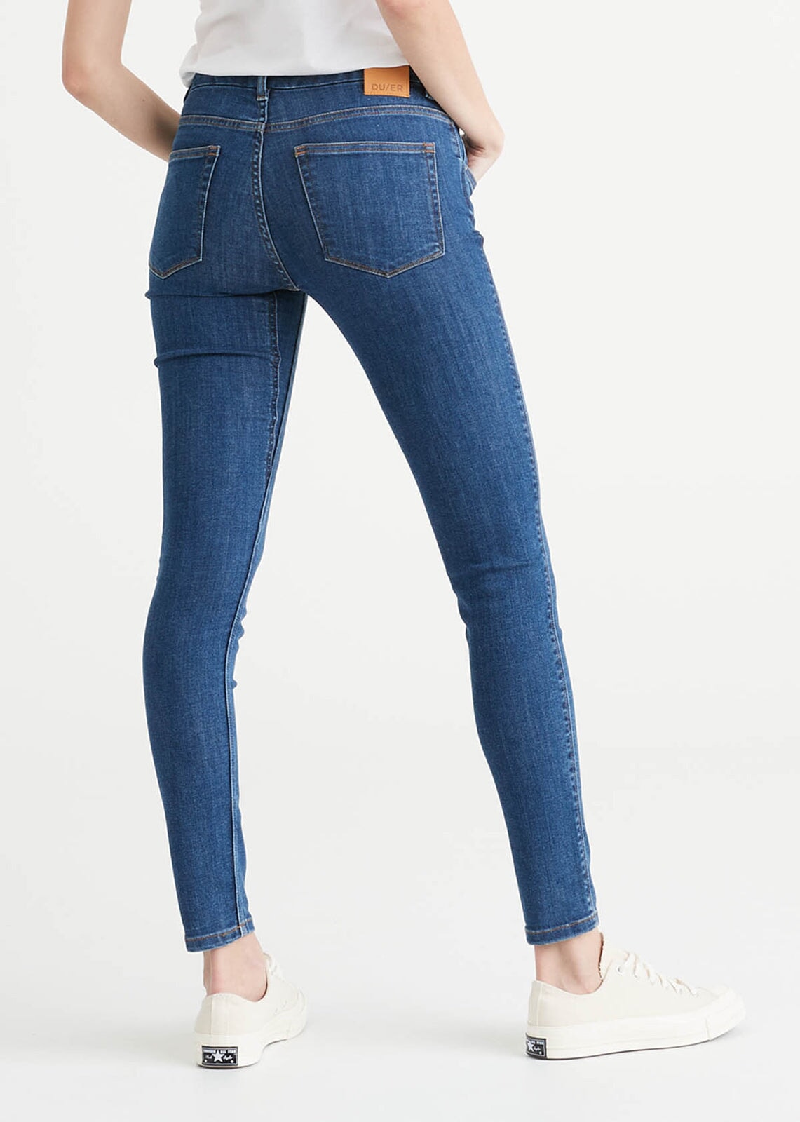 metodologi at se Bred rækkevidde Women's Skinny Fit Stretch Jeans – DUER