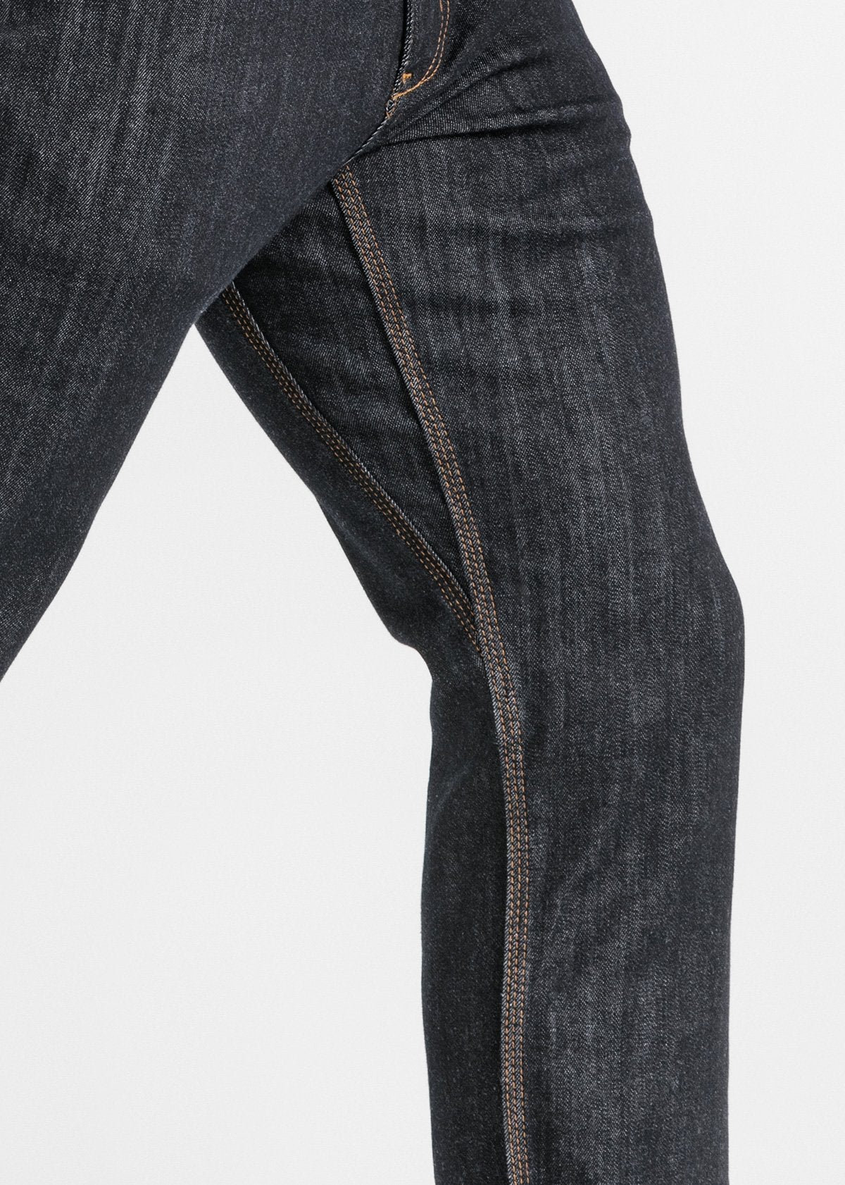 Men's Relaxed Fit Fleece Stretch Jeans