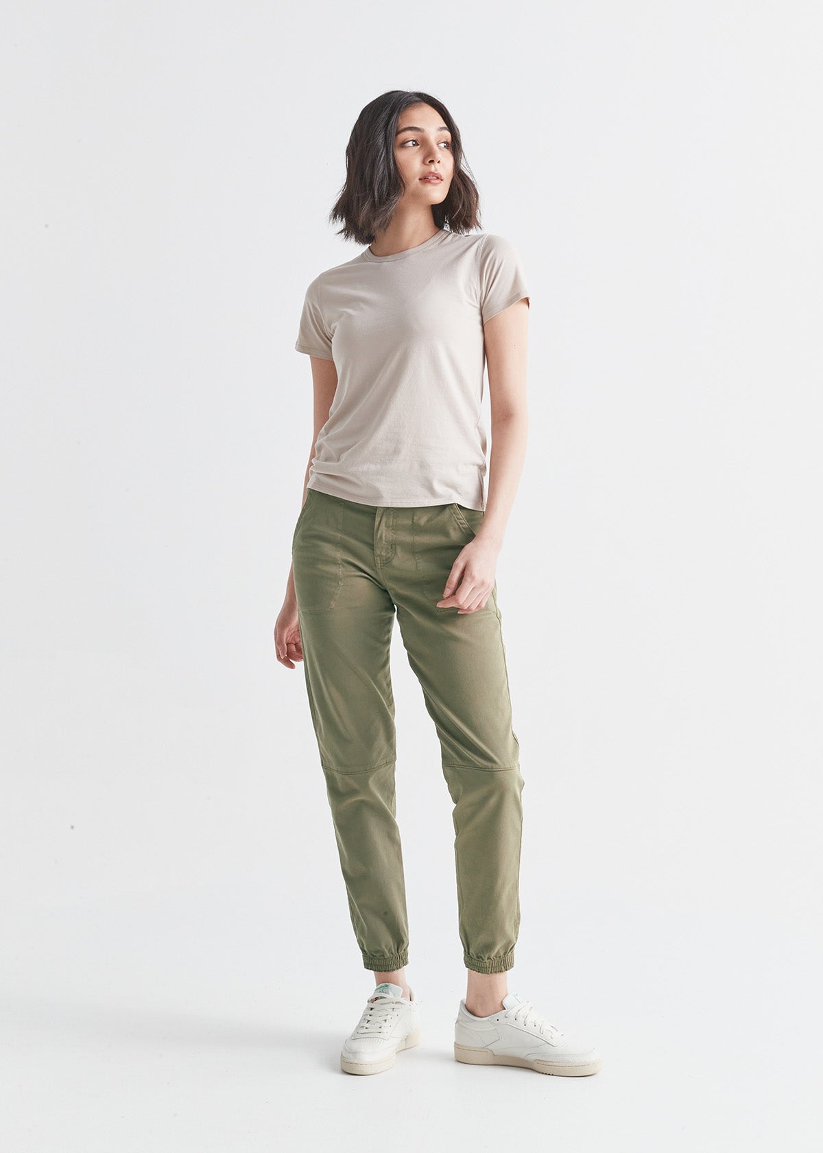 Women's Jogger Pants in Olive Green – OliveUs Apparel