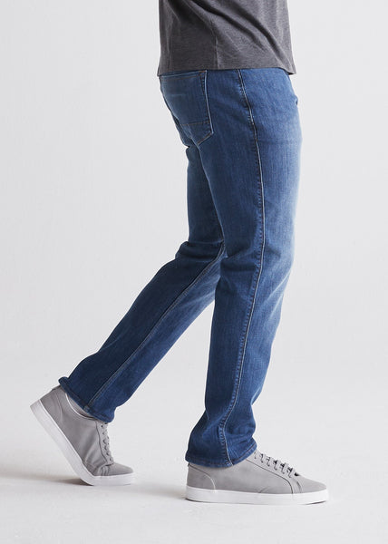 Denim Dan Men's Leggings, Blue Jeans Print