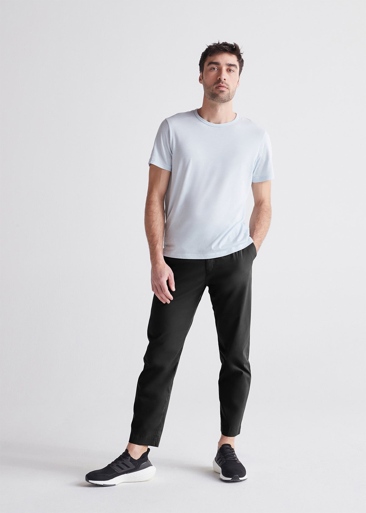 Regular Fit Trousers - Black - Men | H&M IN