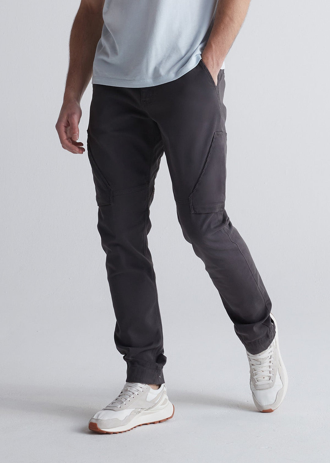 Men's Water Resistant Athletic Pants - Front View