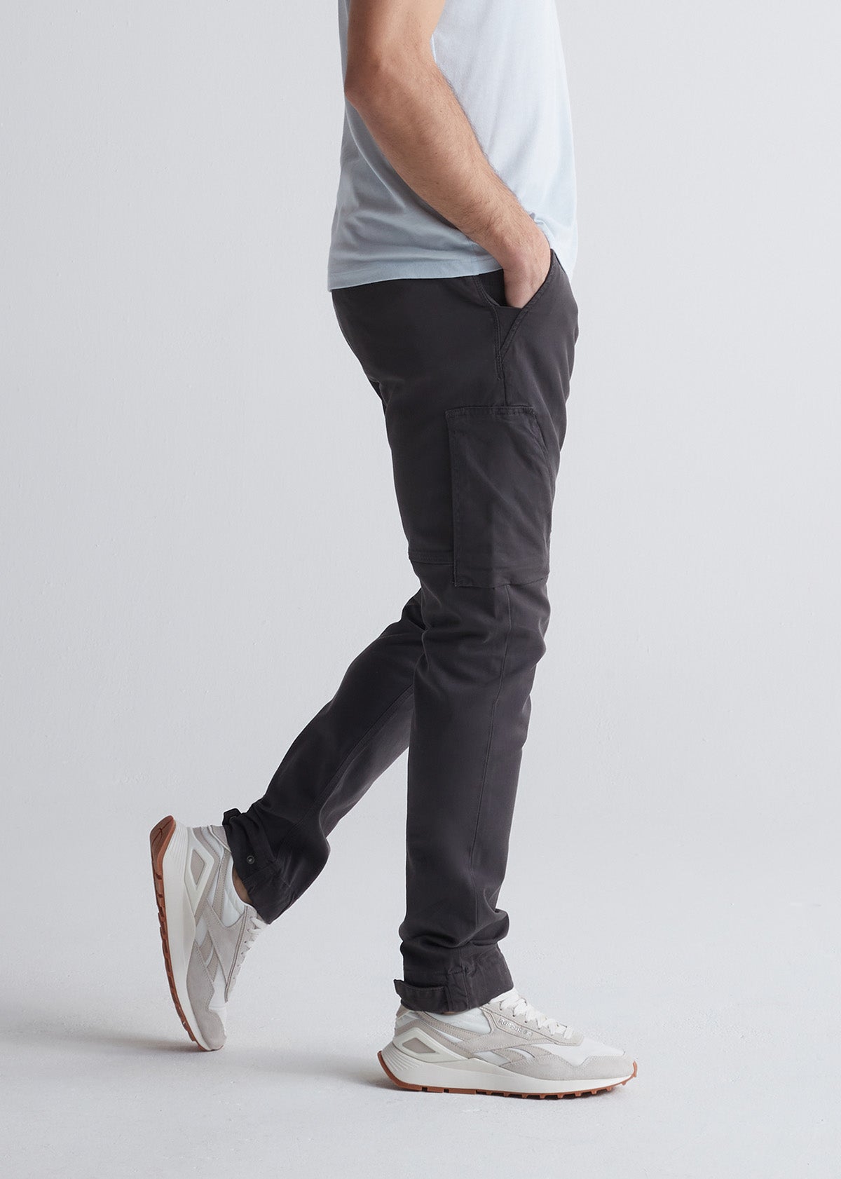 Grey athletic online pants