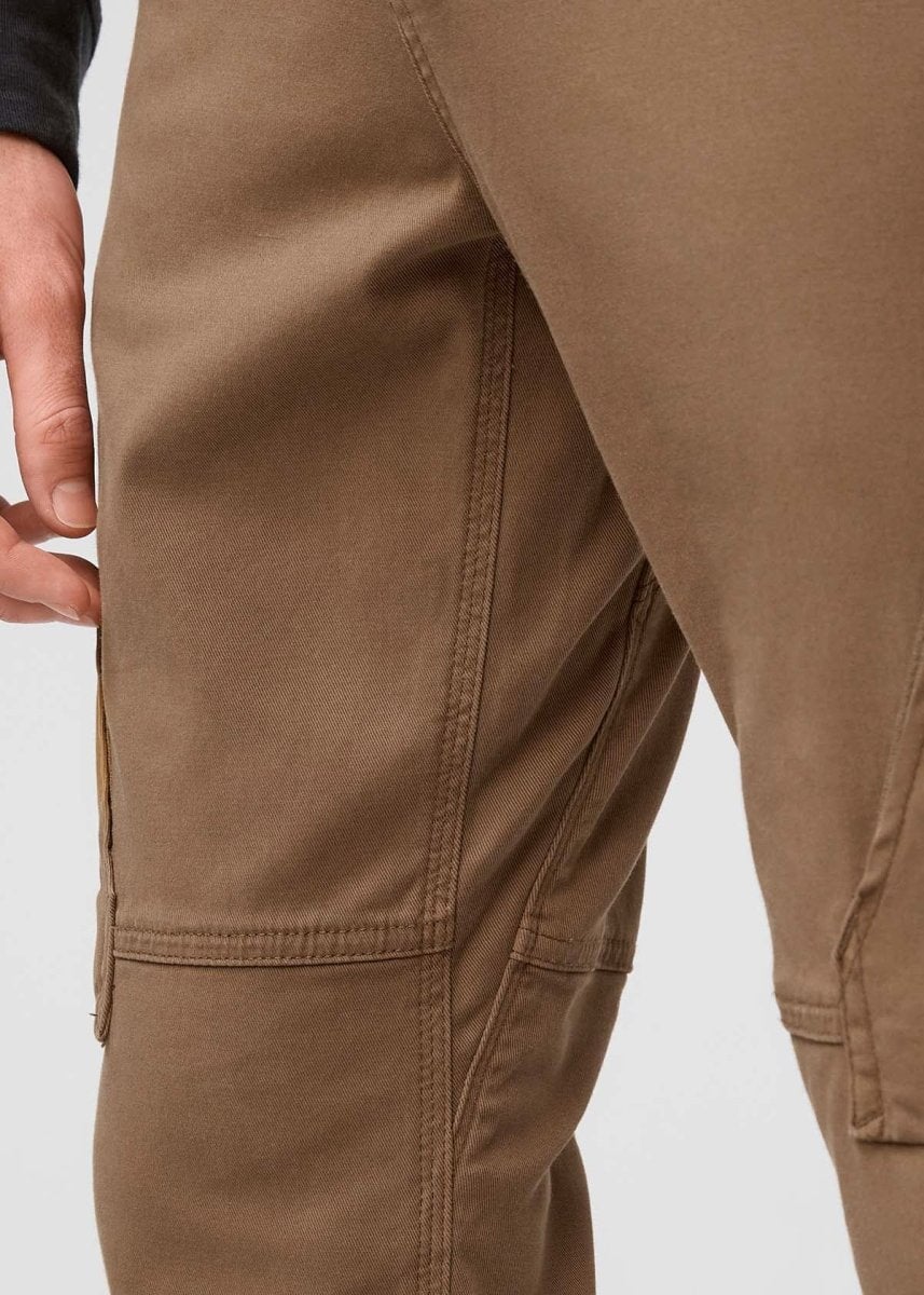 Men's Khaki Athletic Water Resistant Pant