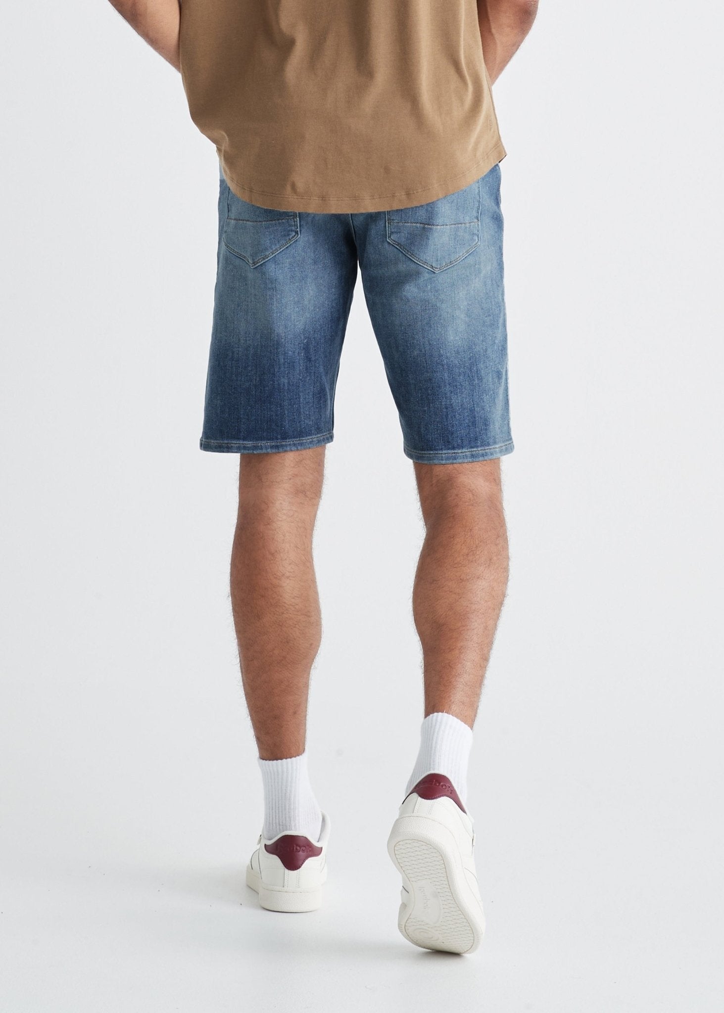 Buy Blue Washed Denim Shorts for Men – Metal Hawk