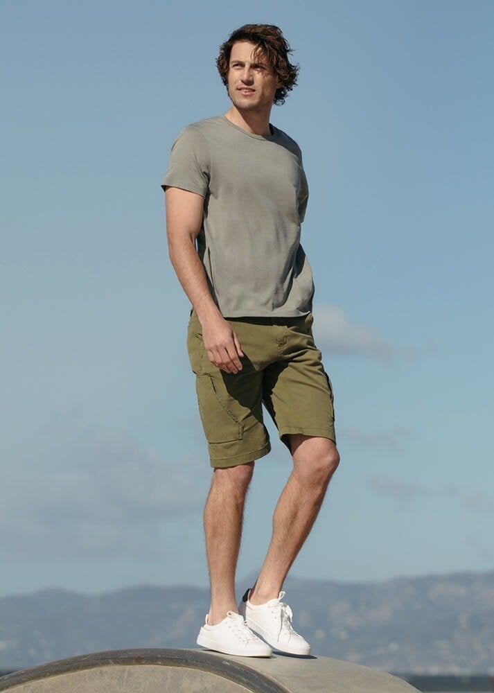 Athletic khaki clearance shorts