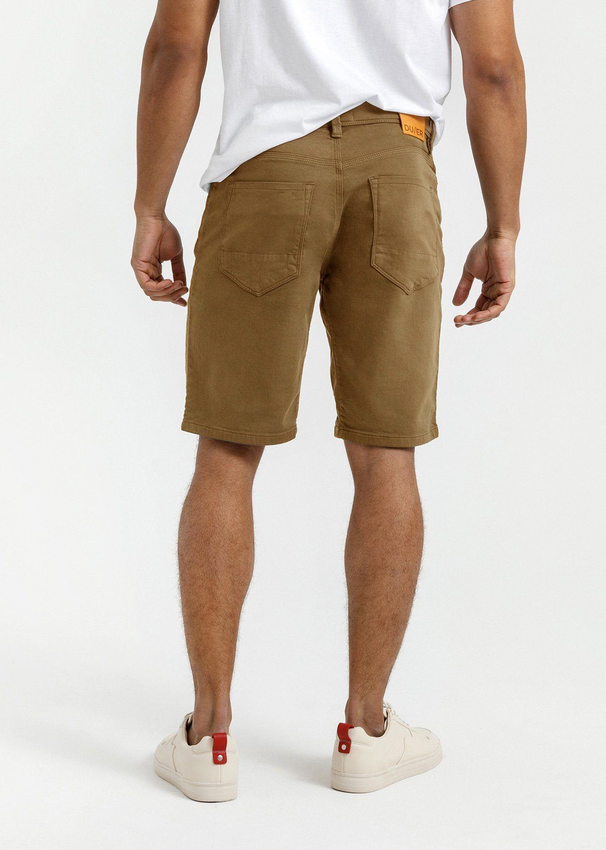 men's mustard relaxed fit performance short back
