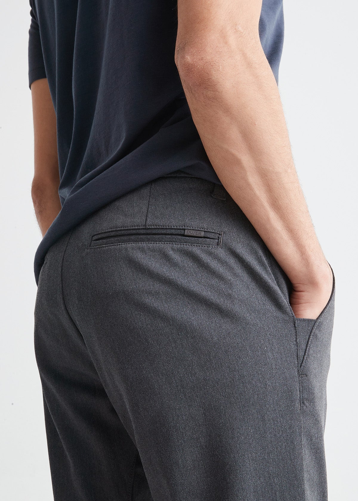 Slim stretch outlet trousers