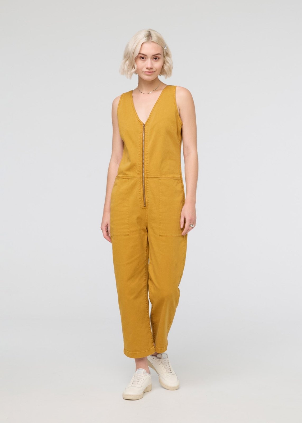 womens bright luxtwill jumpsuit front