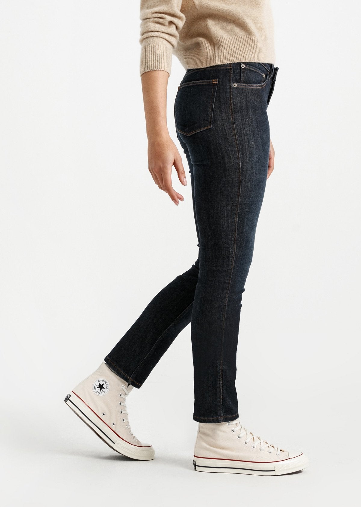 Women's Slim Fit Fleece Stretch Jeans