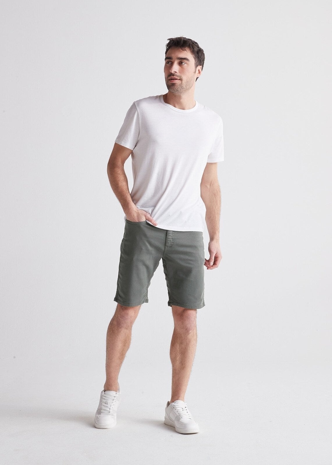 Men's Every Wear 9 Slim Fit Flat Front Chino Shorts - Goodfellow & Co Men's Every Wear 9 Slim Fit Flat Front Chino Shorts - Goodfellow & Co
