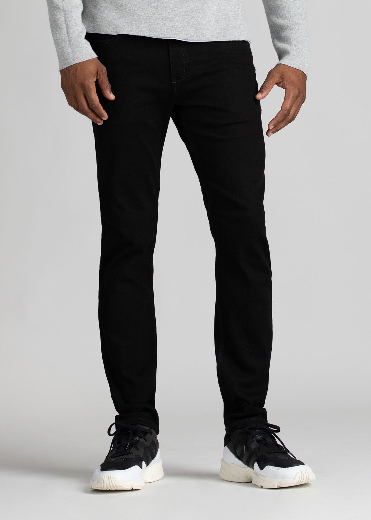 Men's Black Slim Water Resistant Jeans DUER